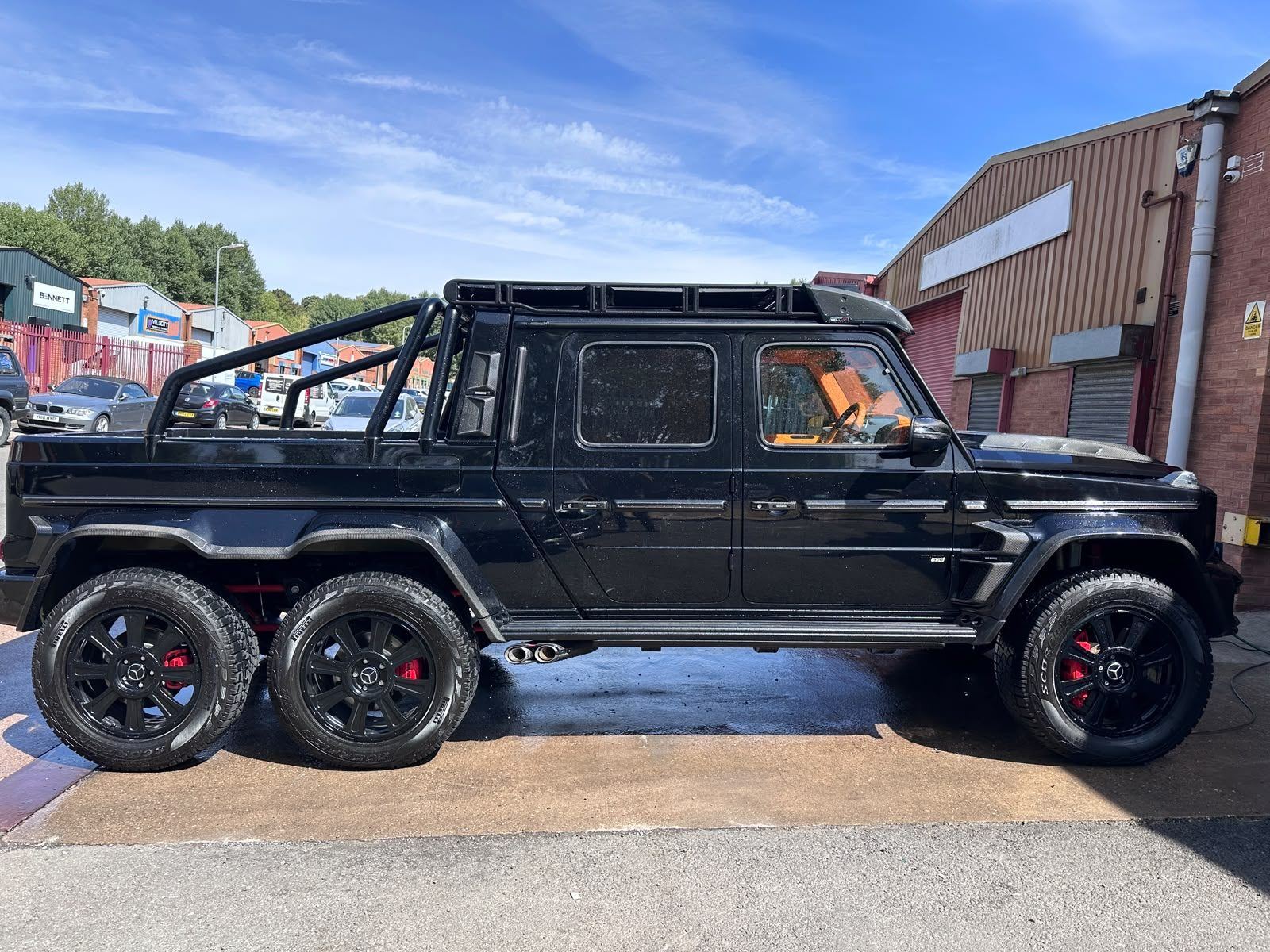 Mercedes G-Class 6x6 styling project