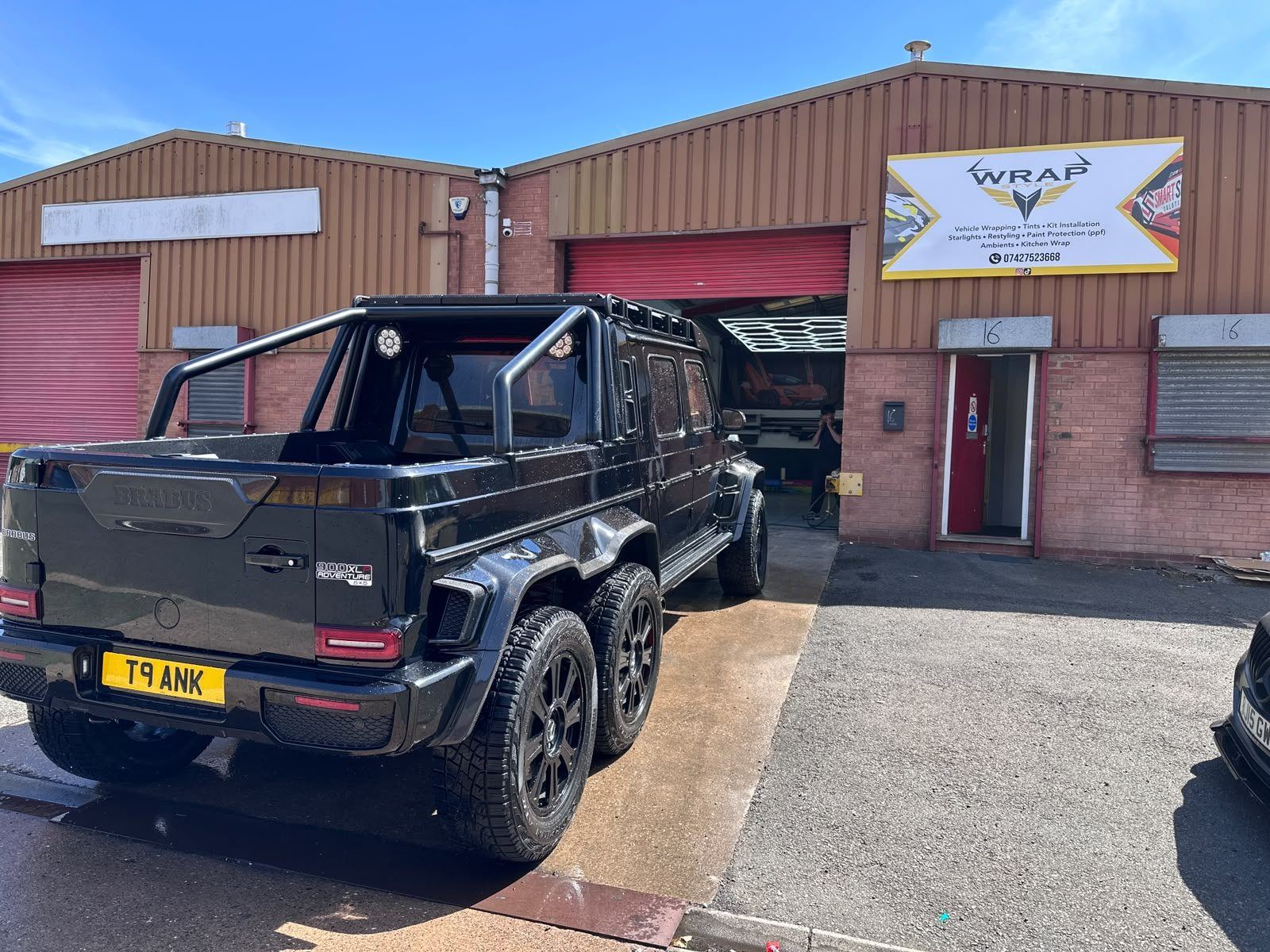 Sports car wrap project