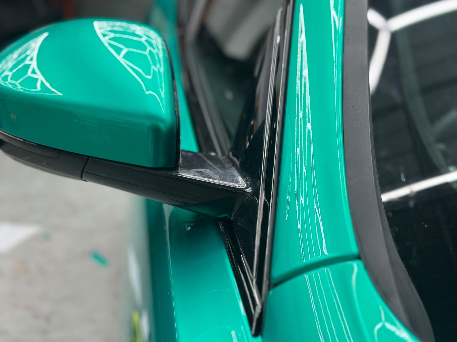Custom colour detail